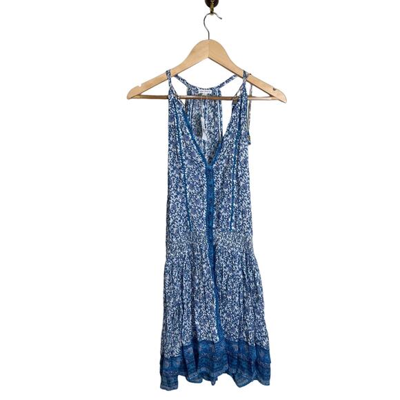 Poupette St Barth Carine Mini Dress Size Large New with Tags - Picture 7 of 8